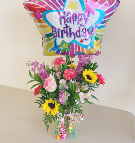 Birthday Surprise w/ Balloon