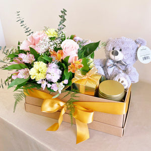 Flowers & Gift Box